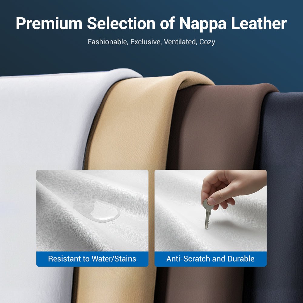 Nappa Leather Trunk Mat for Model Y Juniper (7 PCS) Tesery Official Store