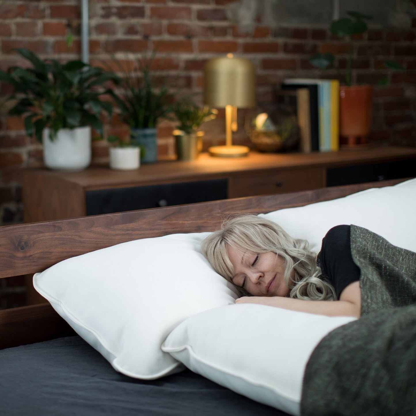 Natural Alpaca Bed Pillow Purely Alpaca