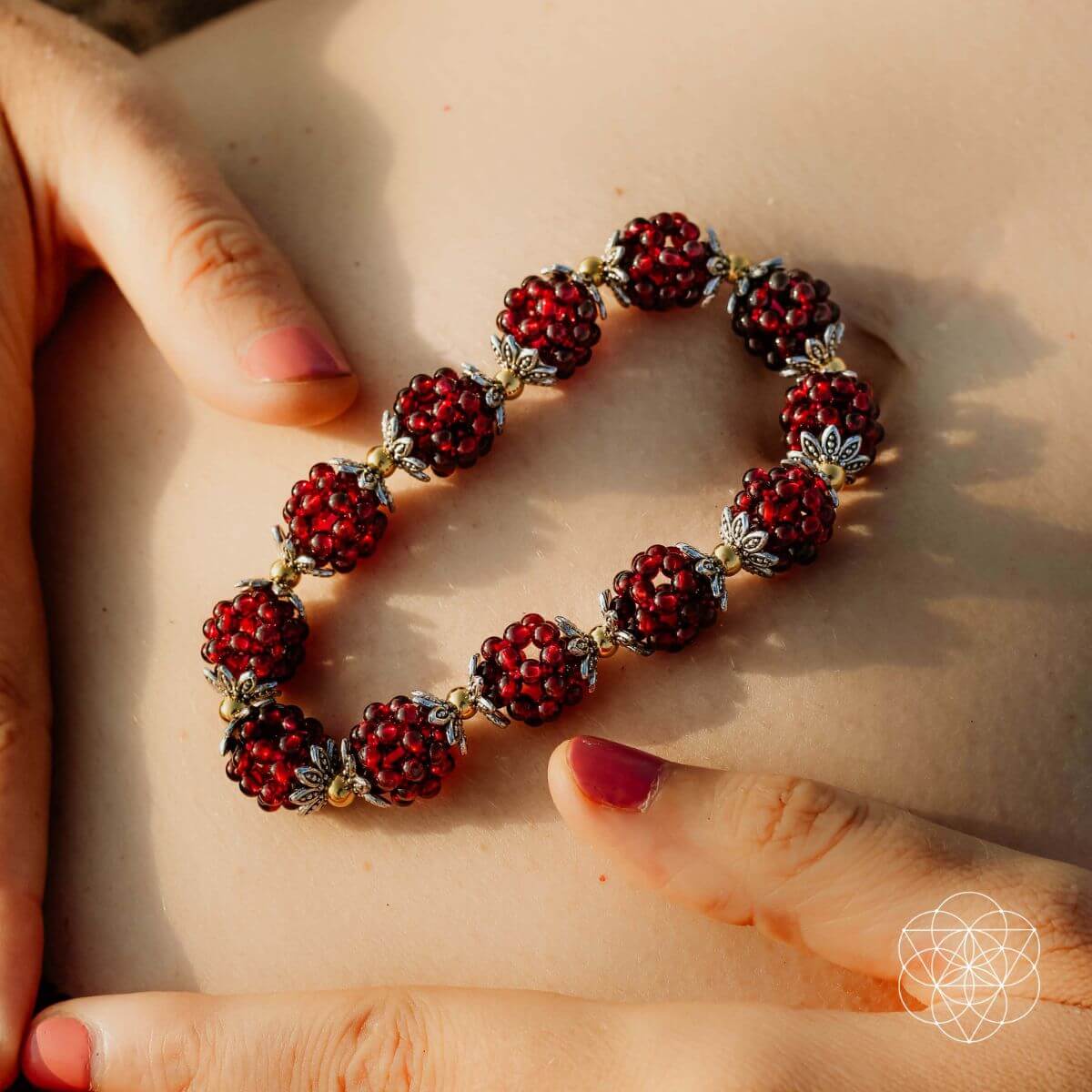 Natural Garnet Healing Bracelet Conscious Items
