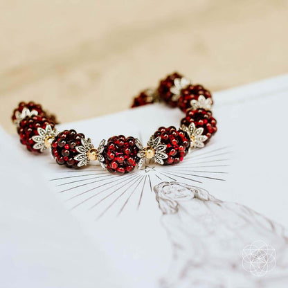 Natural Garnet Healing Bracelet Conscious Items