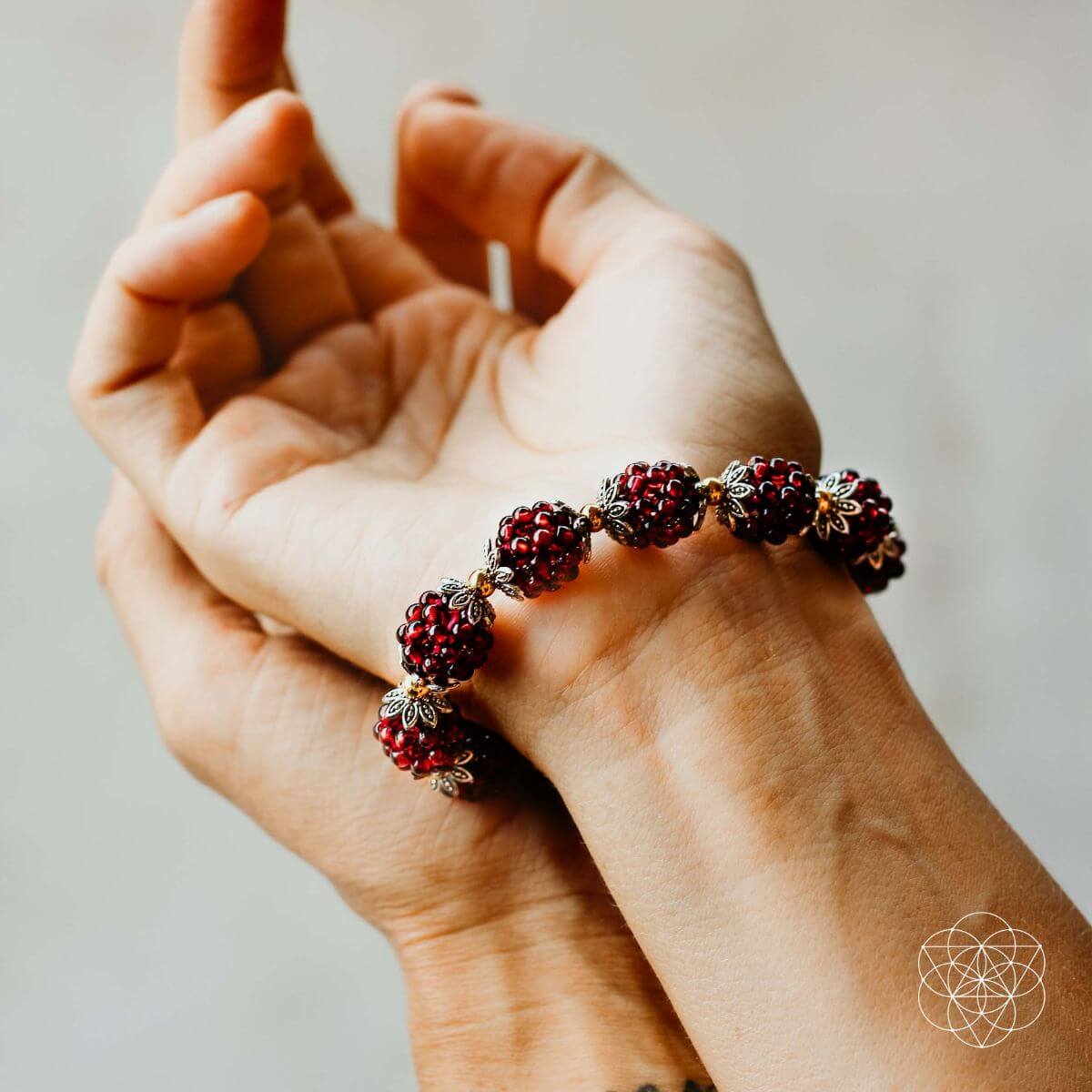 Natural Garnet Healing Bracelet Conscious Items