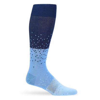 Navy Ombre Dot Dress Socks DeadSoxy