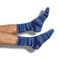 Navy Sip Camo Casual Crew Socks DeadSoxy