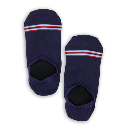 Navy Stripe No Show DeadSoxy