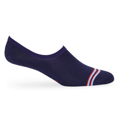 Navy Stripe No Show DeadSoxy