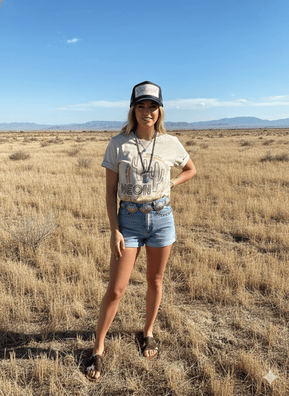 Neon Moon Cactus Graphic Tee Wild Junkie