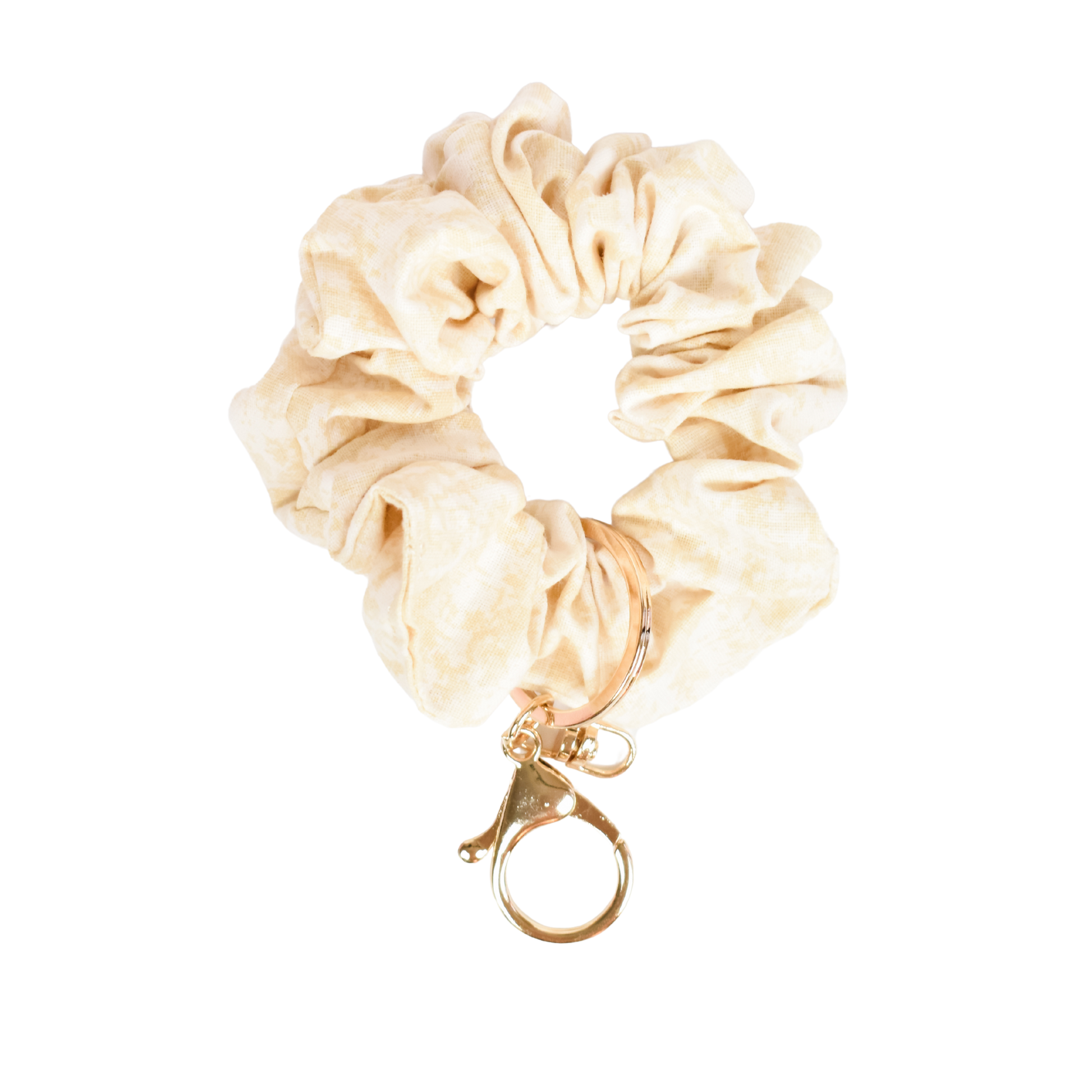Neutral Scrunchie Key Chain Emily Anne Designs LLC