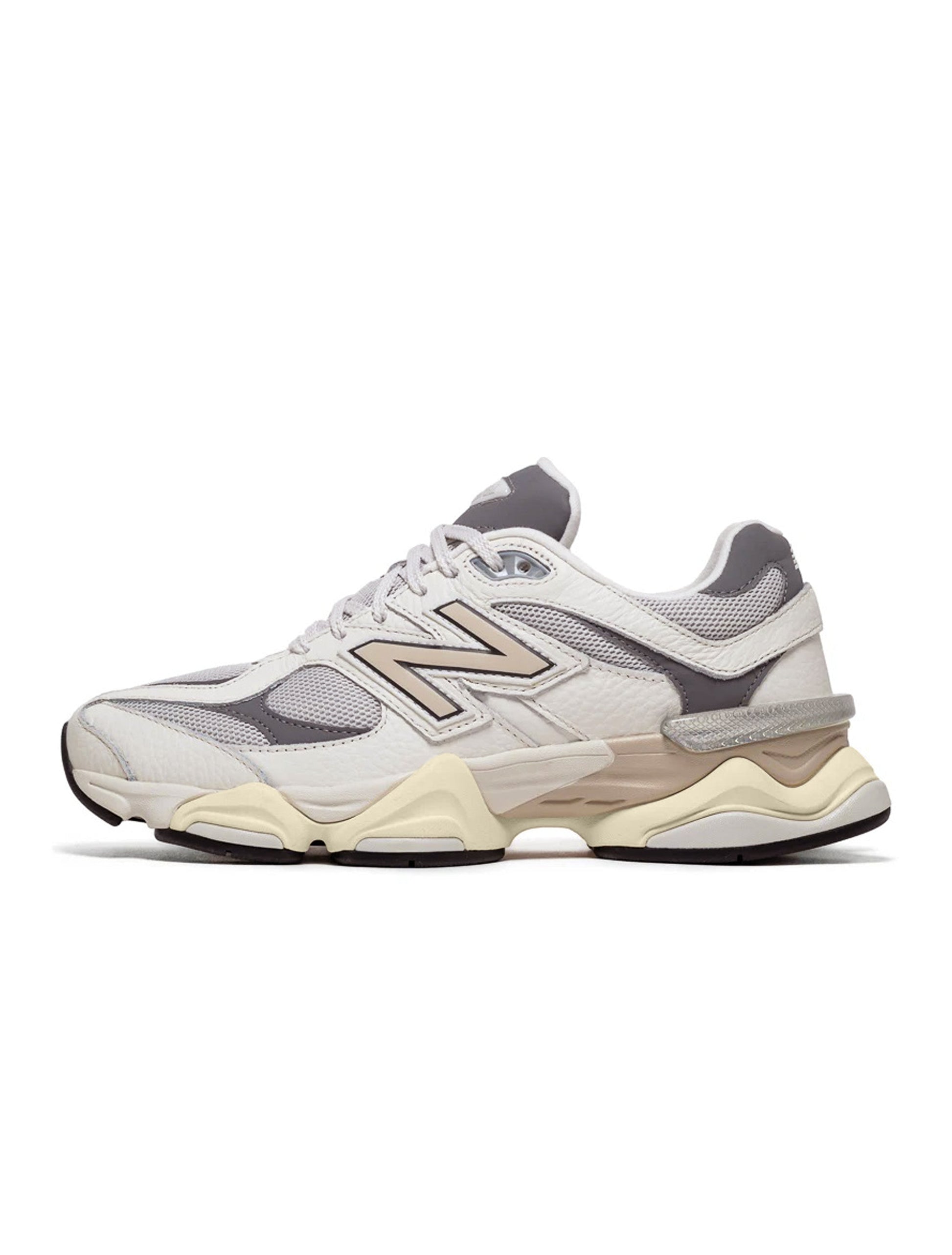 New Balance Mens 9060 Lifestyle Shoes  - White/Grey Denim Exchange