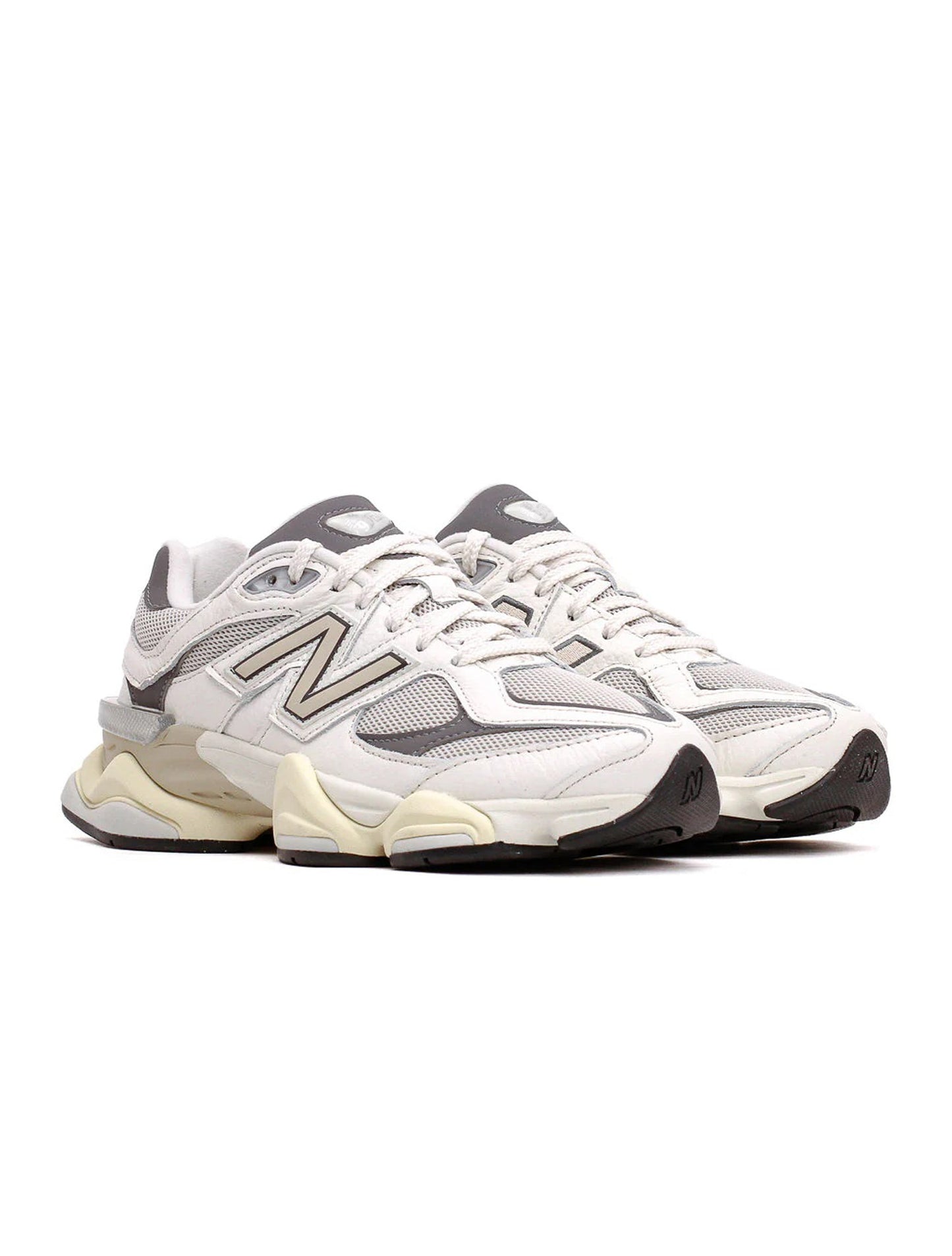 New Balance Mens 9060 Lifestyle Shoes  - White/Grey Denim Exchange