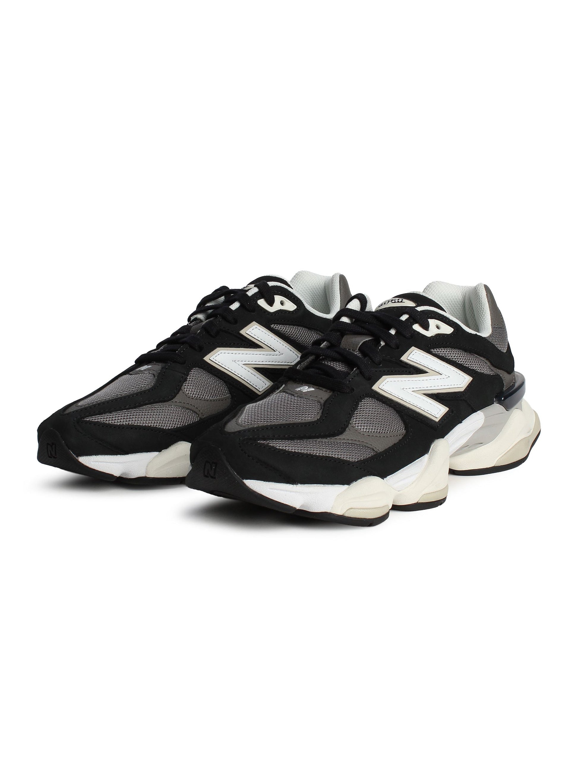 New Balance Mens 9060 Lifestyle Shoes - Black/White Denim Exchange