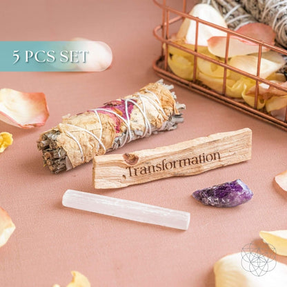 New Beginnings - Transformation Smudge Kit (5 Pieces) Conscious Items