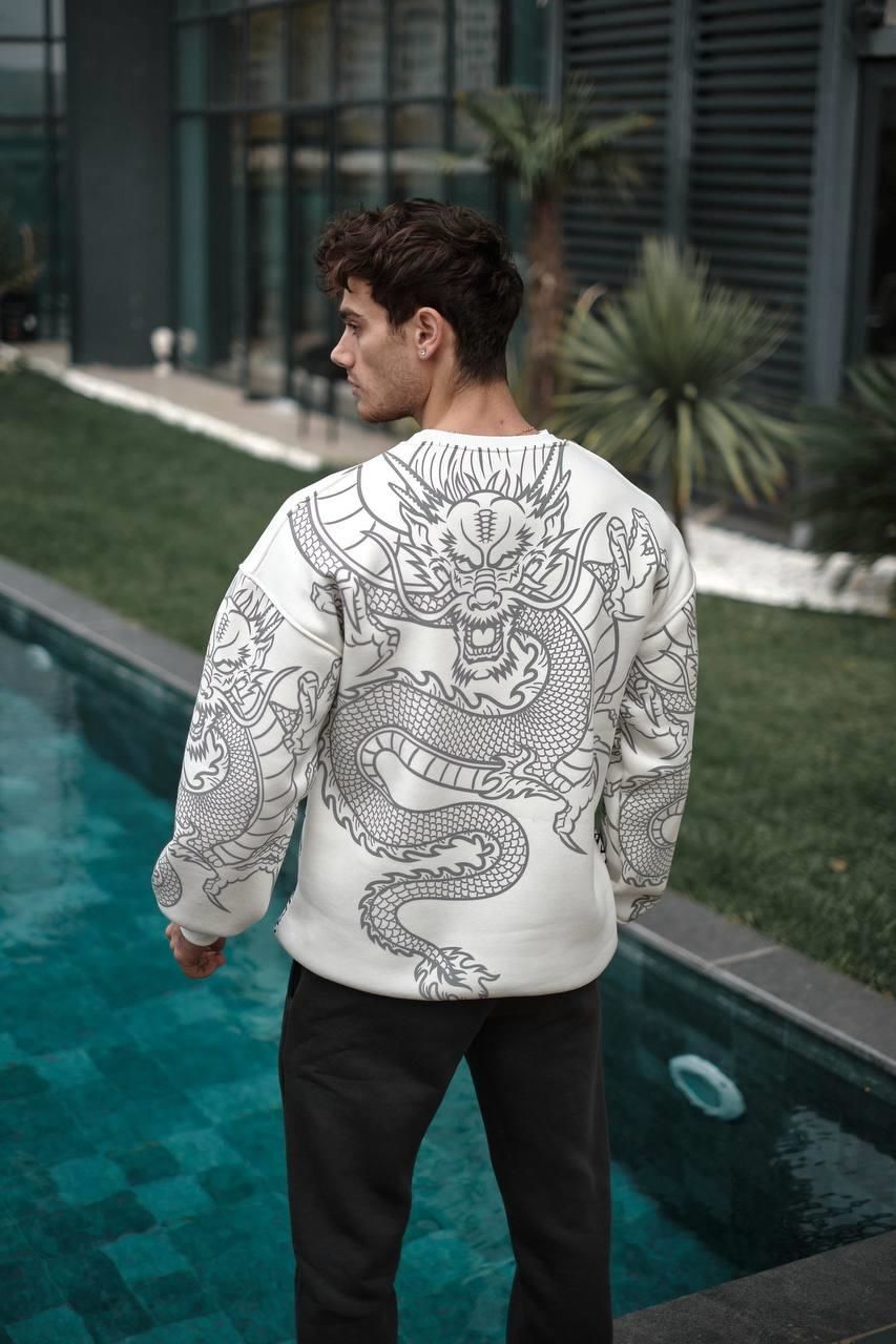 New Season Real Madrid Oversized Sweatshirt Withinblack