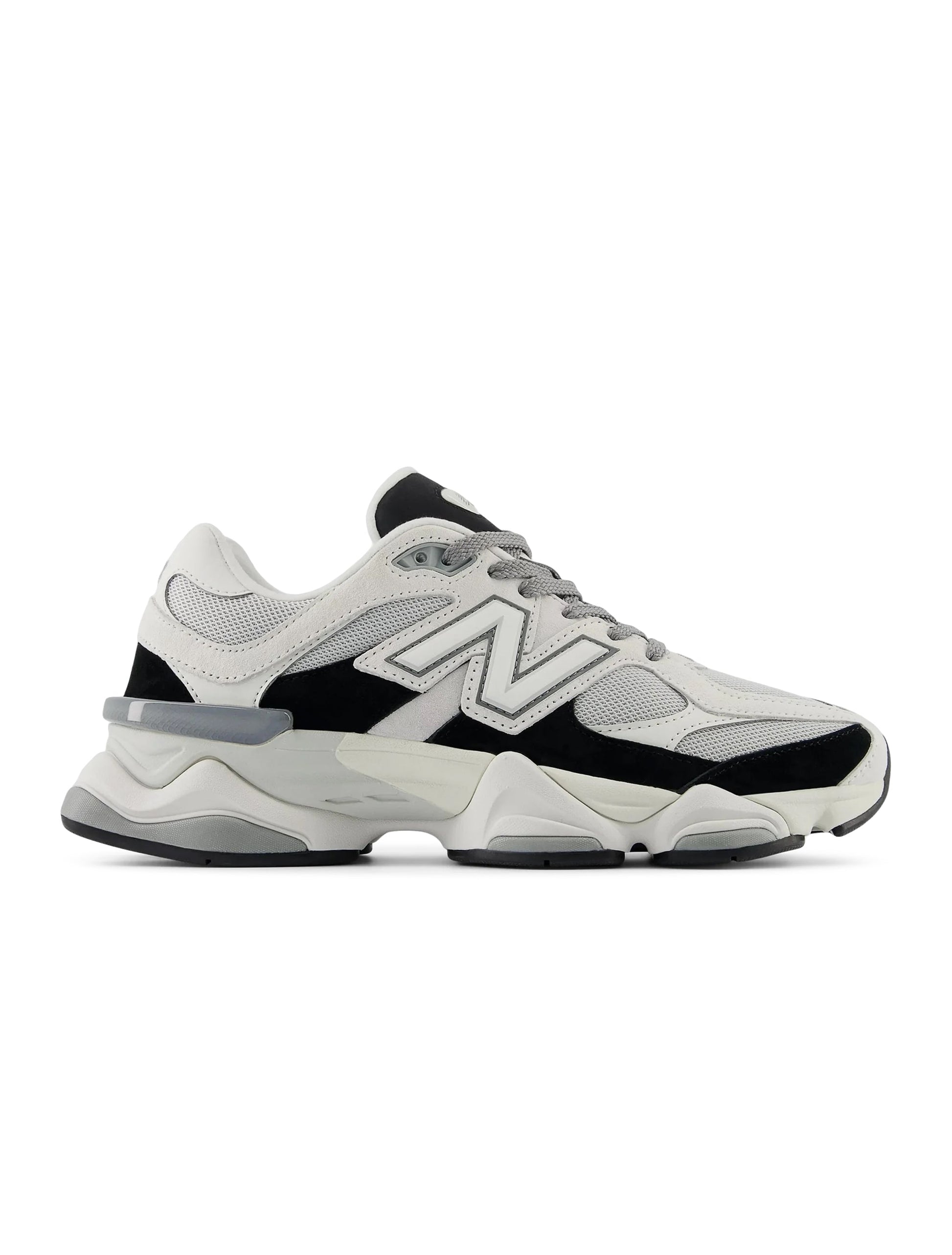 New Balance Mens 9060 Lifestyle Shoes  - White/Black Denim Exchange