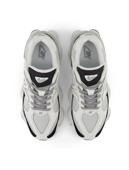 New Balance Mens 9060 Lifestyle Shoes  - White/Black Denim Exchange