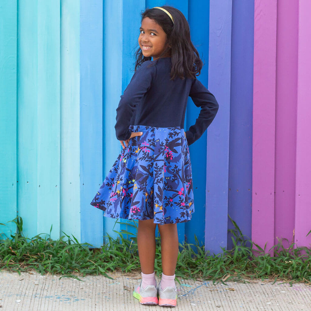 "Who Glows There" Night Creatures Super Twirler Dress with Pockets Princess Awesome & Boy Wonder