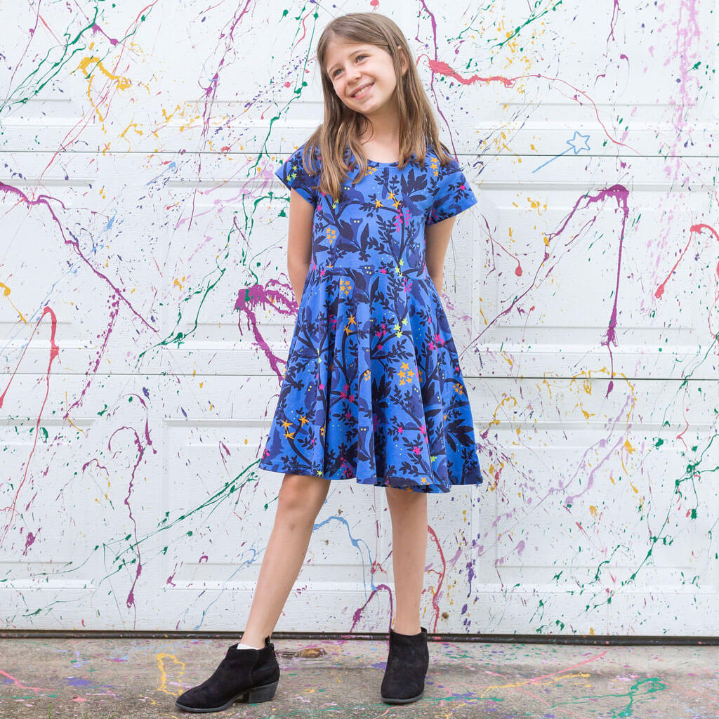 "Who Glows There" Night Creatures Super Twirler Dress with Pockets Princess Awesome & Boy Wonder