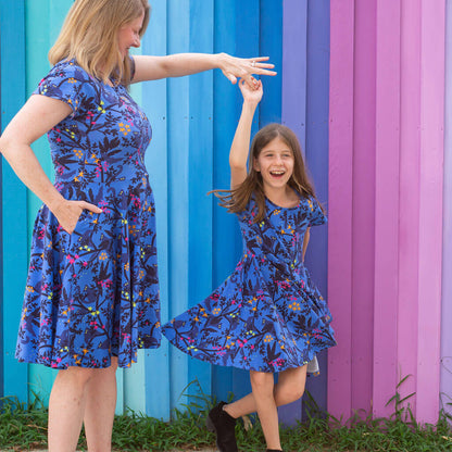 "Who Glows There" Night Creatures Super Twirler Dress with Pockets Princess Awesome & Boy Wonder