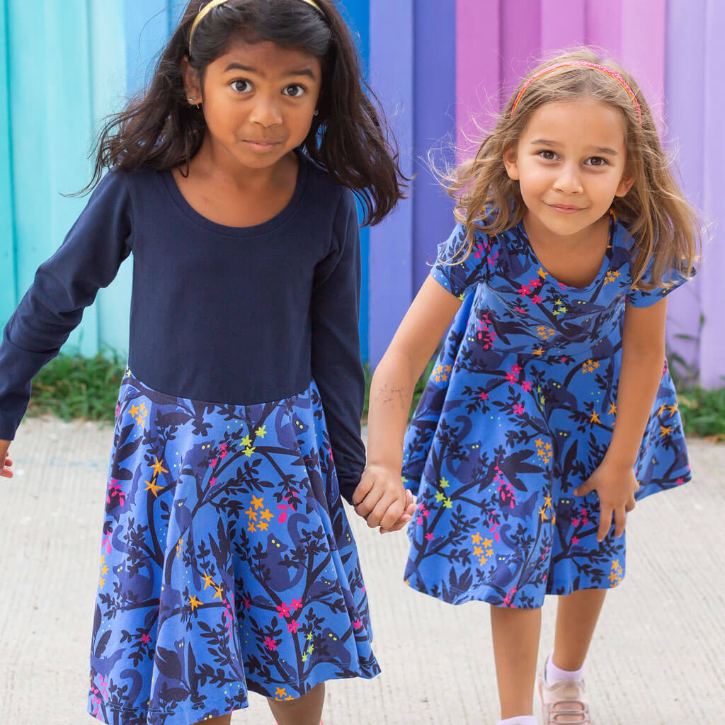 "Who Glows There" Night Creatures Super Twirler Dress with Pockets Princess Awesome & Boy Wonder