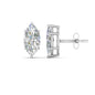 Marquise Diamond 6 Prong Stud Earrings Fascinating Diamonds