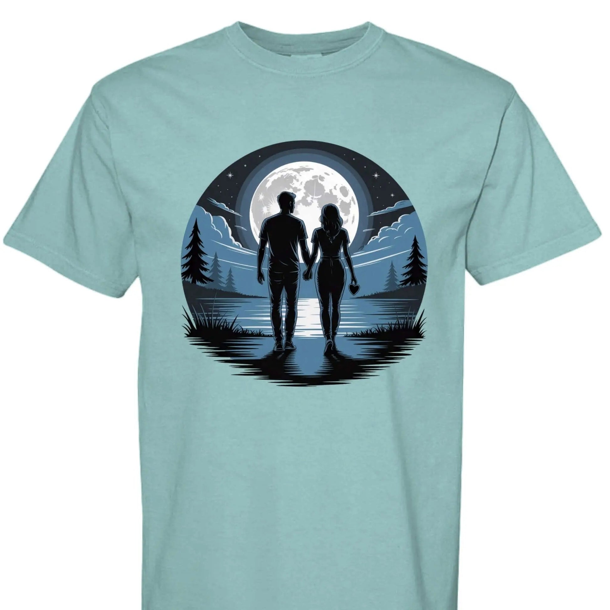 Nighttime Stroll Under Moonlight Romance SnagBag