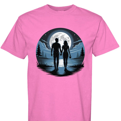 Nighttime Stroll Under Moonlight Romance SnagBag