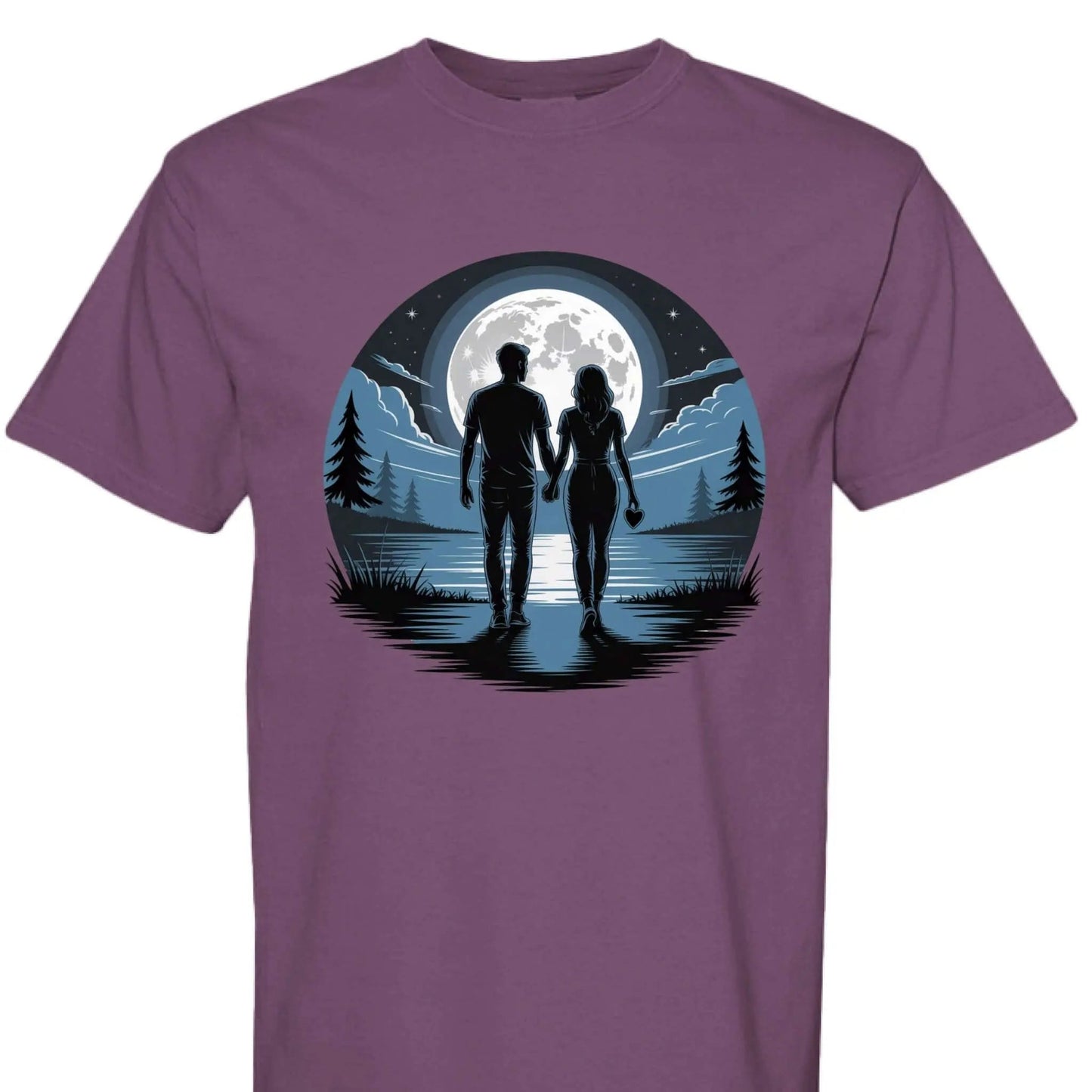 Nighttime Stroll Under Moonlight Romance SnagBag