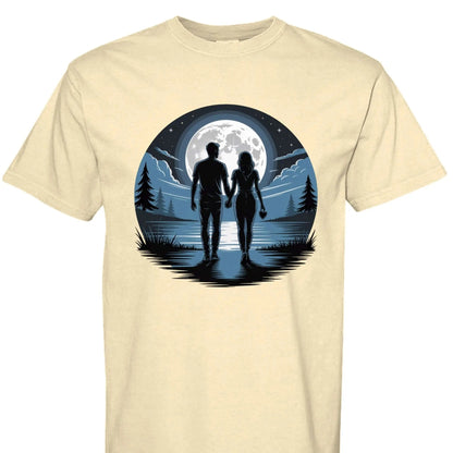 Nighttime Stroll Under Moonlight Romance SnagBag