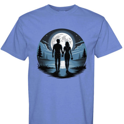 Nighttime Stroll Under Moonlight Romance SnagBag