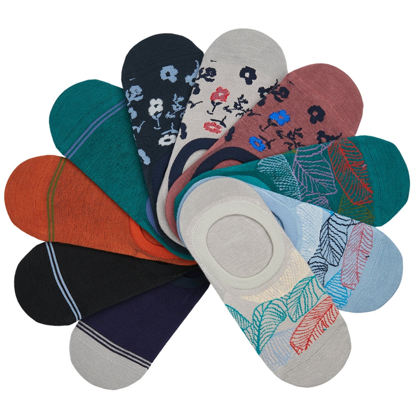 No-Show Sock 10-Pack - p2[ SMALL ] DeadSoxy