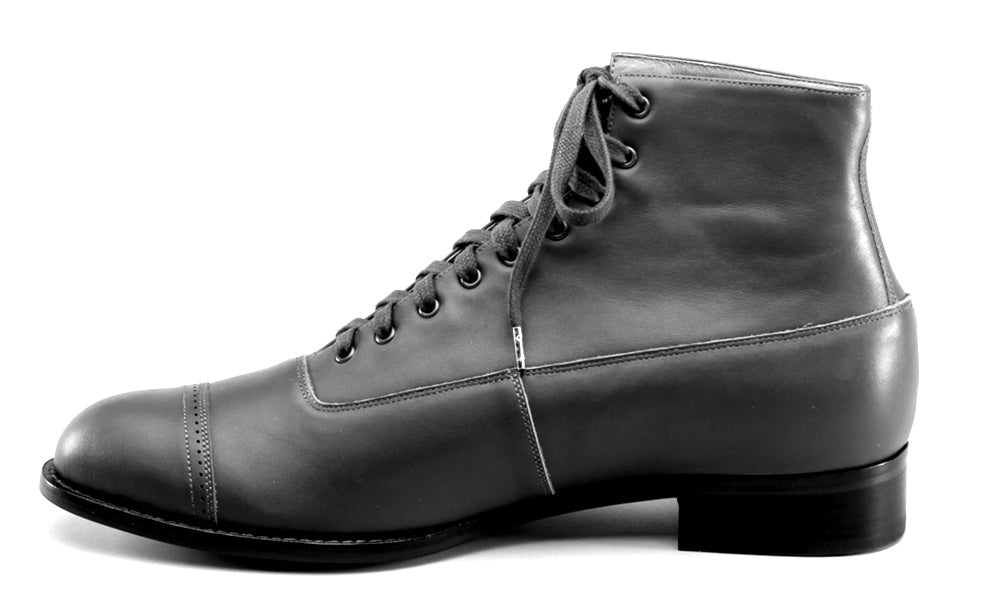 Noble Men's Vintage Lace-Up Boots (Blue) American Duchess