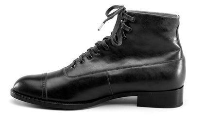 Noble Men's Vintage Lace-Up Boots (Green) American Duchess