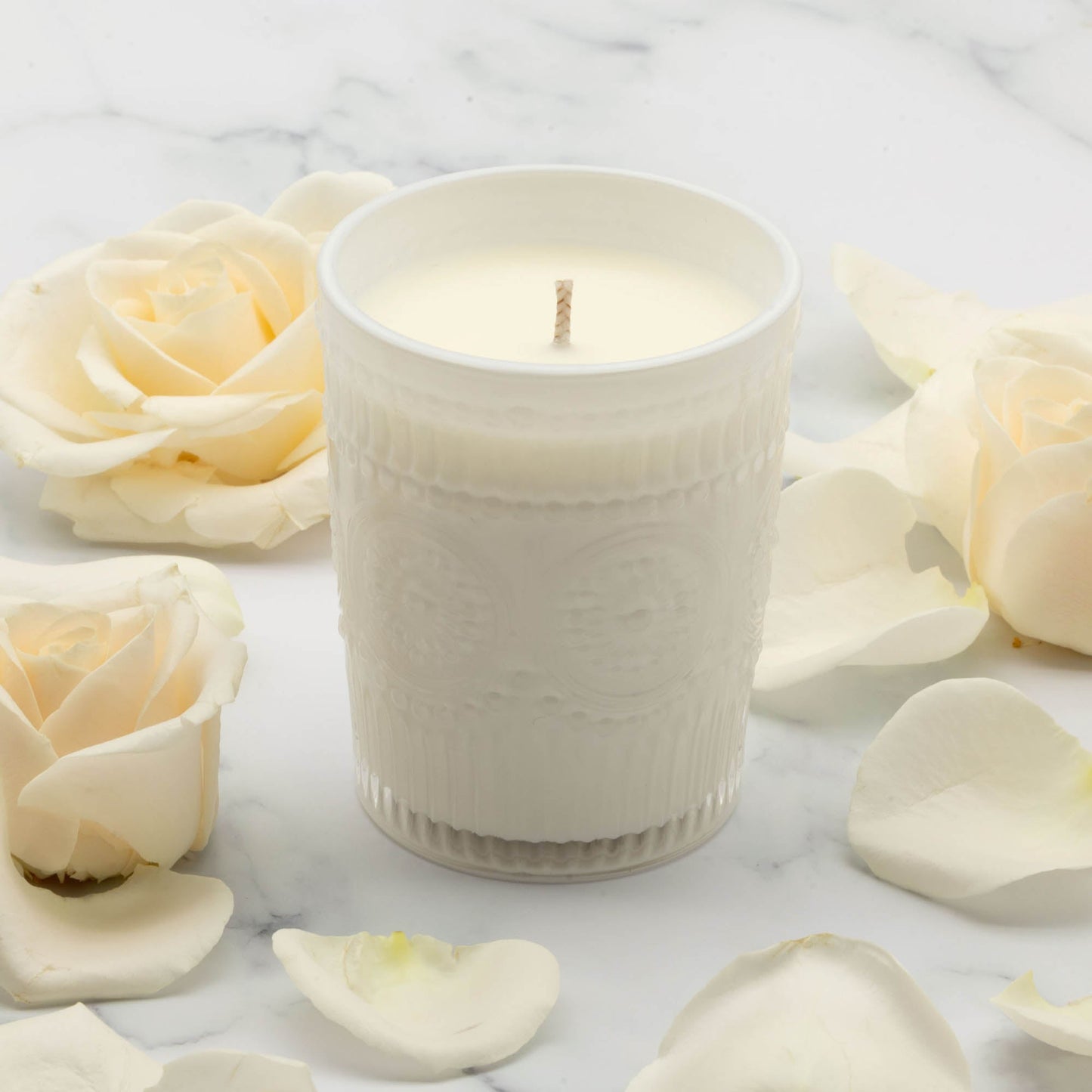 Noir Swiss Scented Glass Candle Italic