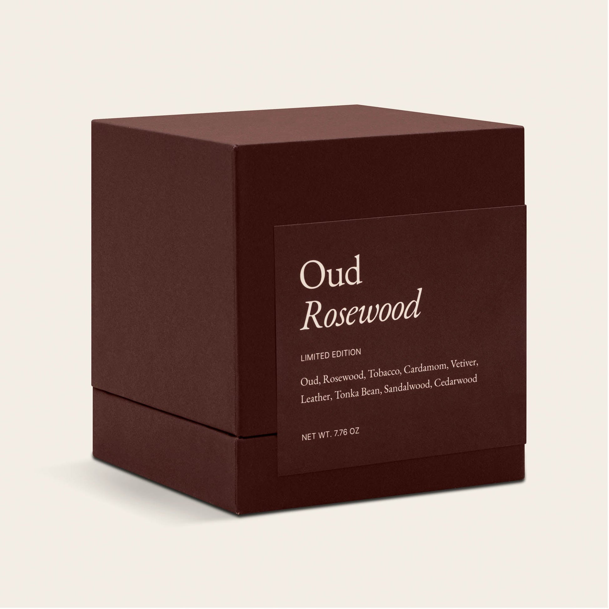 Noir Swiss Scented Glass Candle Italic