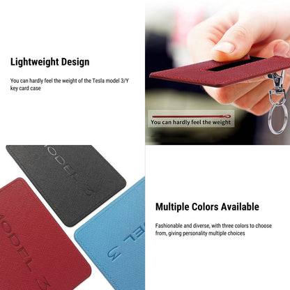 Non-Slip Wear Key Card Cover for Tesla Tesery Official Store