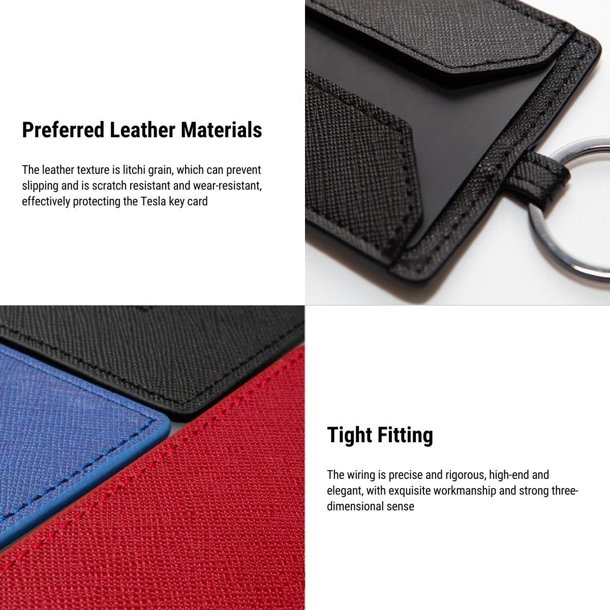 Non-Slip Wear Key Card Cover for Tesla Tesery Official Store