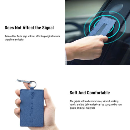 Non-Slip Wear Key Card Cover for Tesla Tesery Official Store