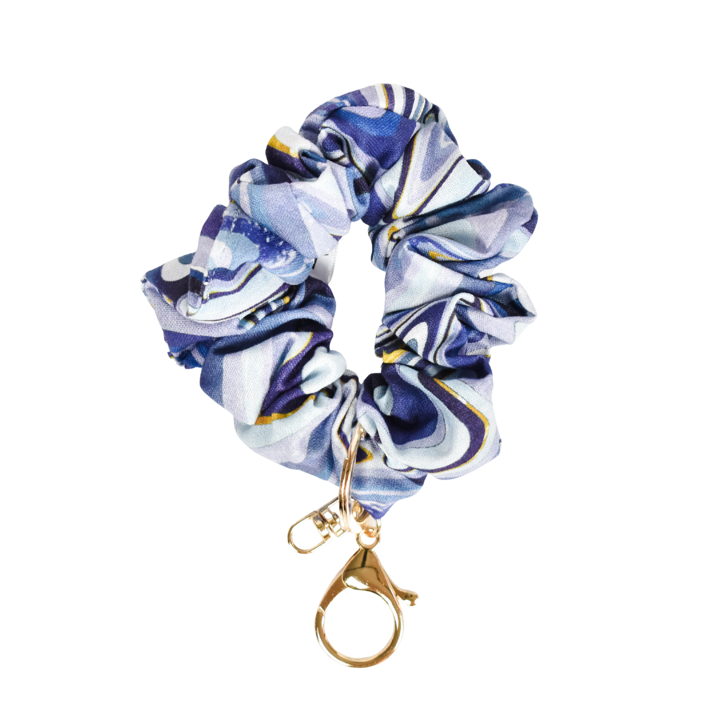 Northern Lights Scrunchie Key Chain Emily Anne Designs LLC