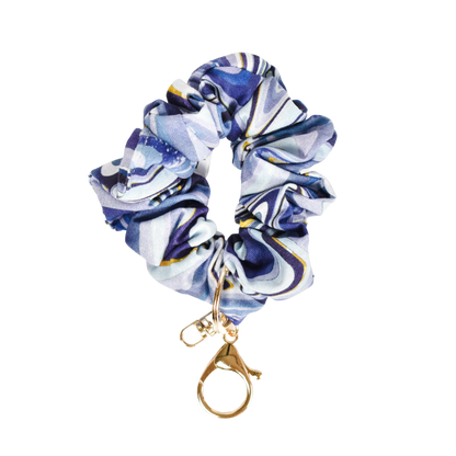 Northern Lights Scrunchie Key Chain Emily Anne Designs LLC