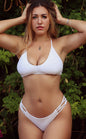 North Shore T-Back Bikini Top Forever Young Swimwear