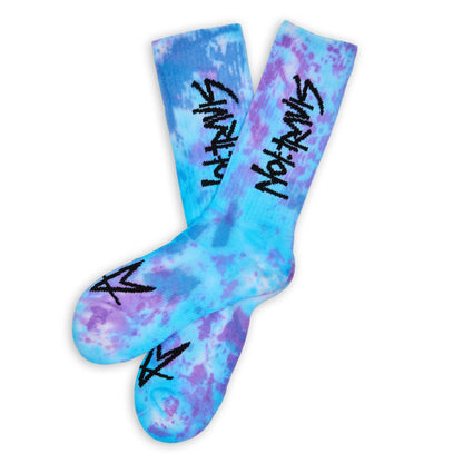 Not.Travis Collab - Violet Tie Dye - 1/77 DeadSoxy