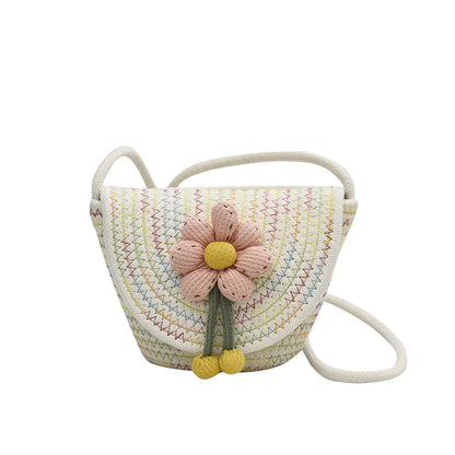 Cotton Weaving Messenger Bag