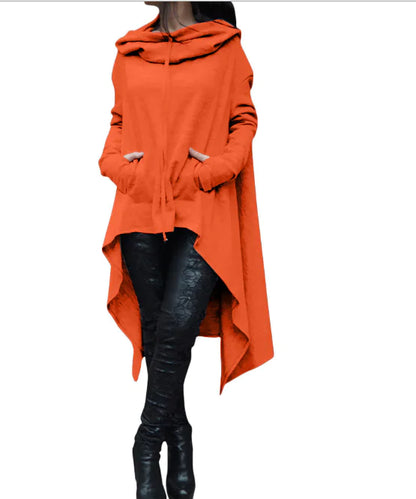 Thickened Stand Collar Zipper Plaid Sweatshirt for Women