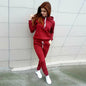 Hooded Sweatshirt Set with Matching Pants