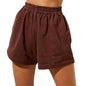 Women's Slim High Waist Loose Wide Leg Pants
