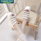 Wedge Heel Platform Sandals and Rhinestone Slippers