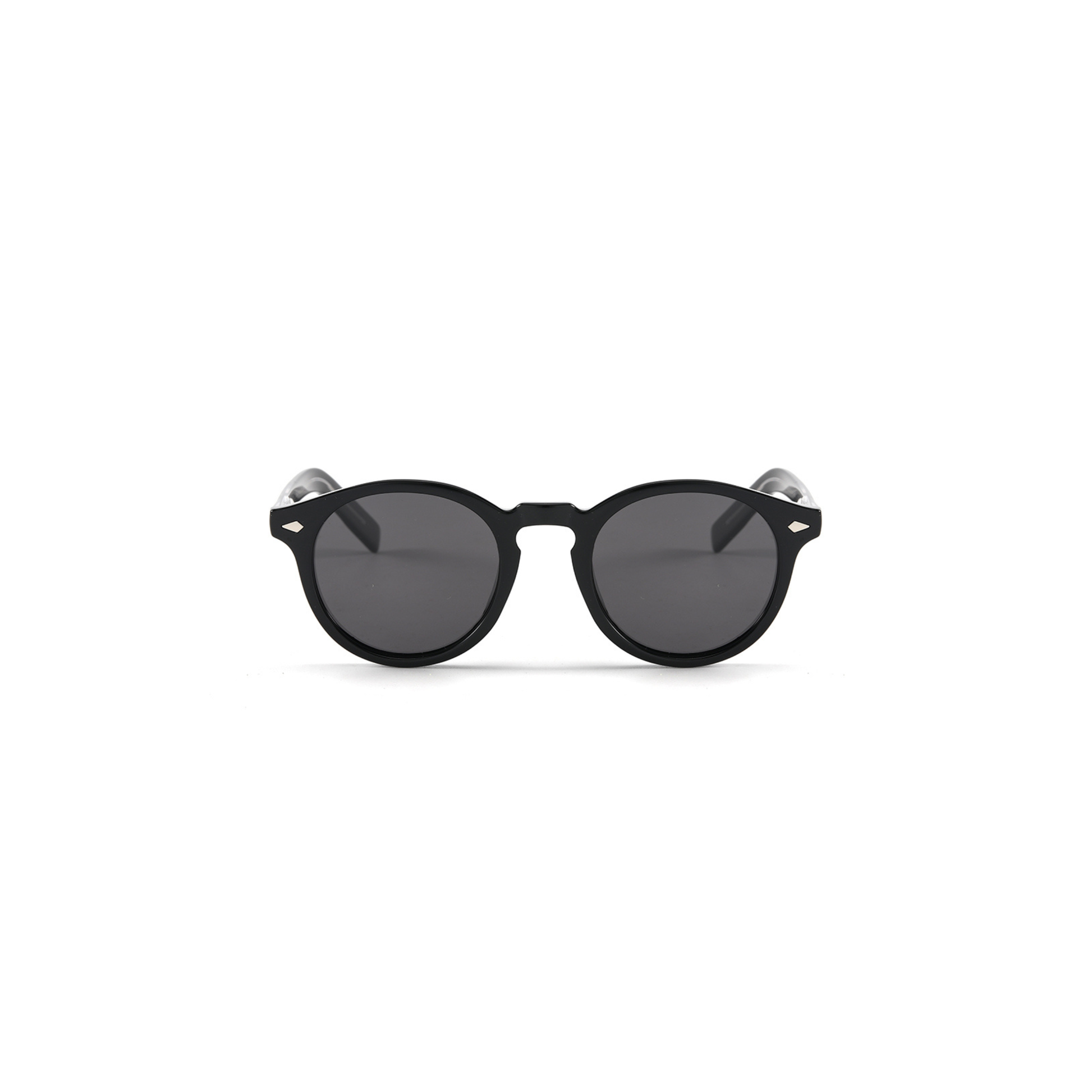 OASIS Black Polarized Round Sunglasses OHO's