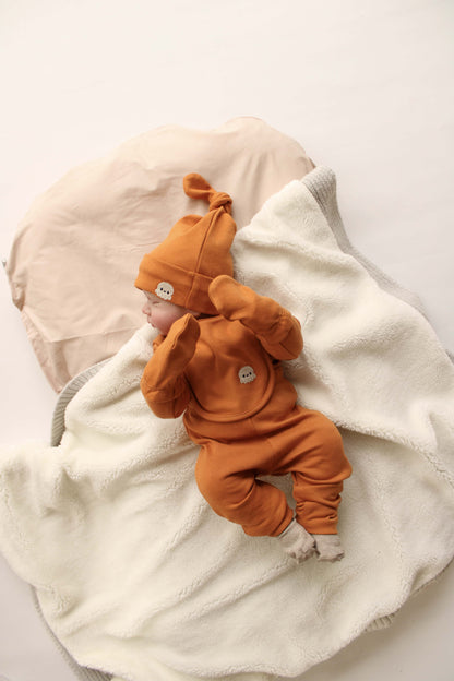 Octopus Patterned 5 Piece Newborn Set Honey and Hive