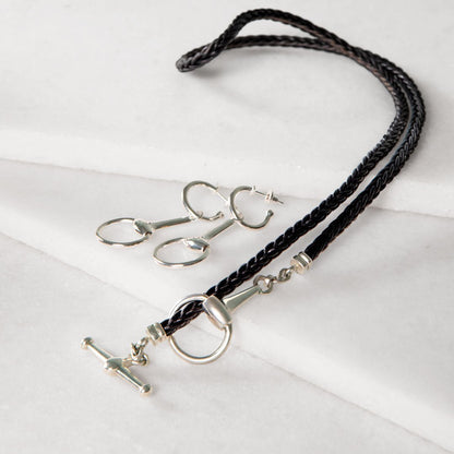 Odeza - Equestrian Horse Bit Earring in Sterling Silver Urban-Equestrian