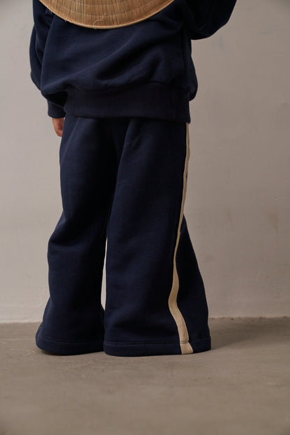 Retro Vibes Navy Tracksuit Honey and Hive