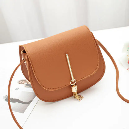 Fringe Crossbody Phone Bag and Round Purse